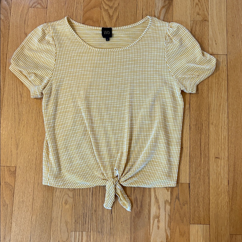 W5 short sleeve shirt. Good shape. Large.